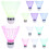 Nylon Badmintonbälle Bunt 12er Pack 7