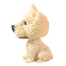Resina Acessórios Interiores Cão Acenando Decoração