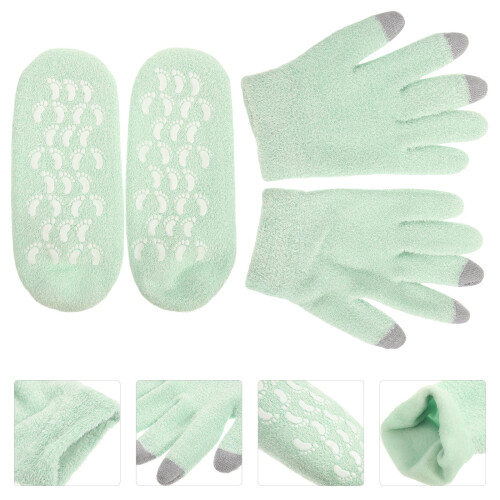Conjunto De Luvas E Hidratantes Para E Pés, Spa Gel 2