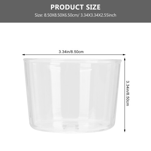 2Pcs Household Dessert Cups Multi Function Yogurt Ice Cream Cups 2
