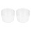 2Pcs Household Dessert Cups Multi Function Yogurt Ice Cream Cups 6