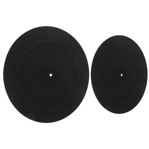 2 Unidades Tapetes De Silicone Para Prato De -discos