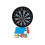 Magnetic Double Sided Dart Board Game Set for Kids 10
