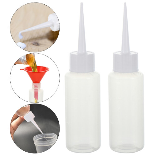20 Transparente Quetschflaschen 50 Ml Dichtstoffflaschen 2