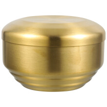 Rundschale Mit Deckel Reisdämpfer Schale Golden Mealtime 1 Satz