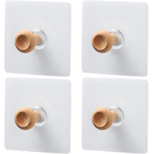 4 No-Trace Haken Aus Glattem Material