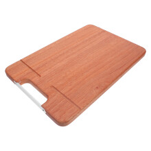 Wood Schneidebrett 36x24x2cm Mit Seitlichen Griffen Hellbraun