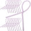 Sticks Für Basteln Twist Rod Plüsch Handgefertigte 100 5