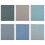 Schleifpapier Blätter 6er Pack 11x9 Zoll Sortierte Farben 1
