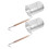 2Pcs Colher Escorredora De , Cesta , Aço Inoxidável 1