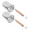 2Pcs Colher Escorredora De , Cesta , Aço Inoxidável 3