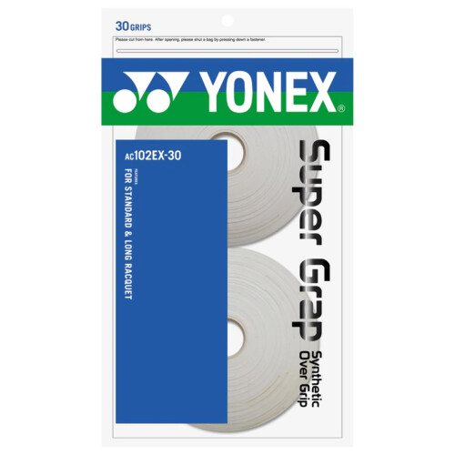 Yonex Yonex Super GRAP 30-Pack Racket Grip, Rood