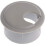 The Hillman Group 59340 Grommet Cinza com Tampa, 2-1/2 Polegadas, 2-Pack 1