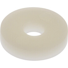 Hillman Group 59553 Washers de Nylon 0.625 x 0.187 x 0.125-Inch, 25-Pack, Brancas