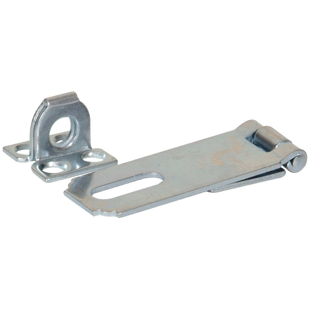 Hillman Hardware Essentials 851433 Fixed Staple Safety Hasp Zinc 2-1/2"""" 008236864939