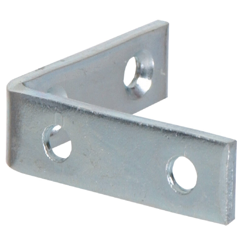 The Hillman Group 851118 2-1/2 X 5/8-Inch Corner Brace Zinc Plated 008236917857