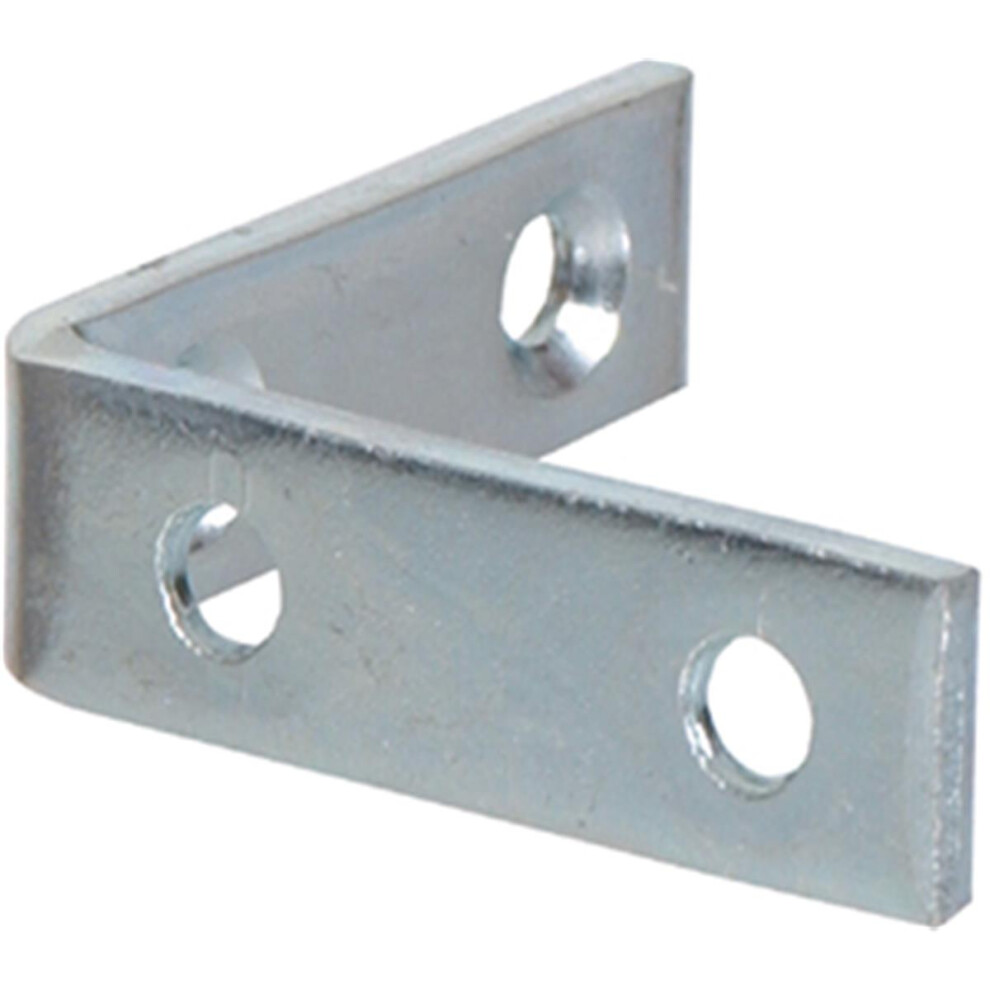 Hillman 852195 3.5 X 0.75 In. Zinc Plated Corner Brace 008236930801