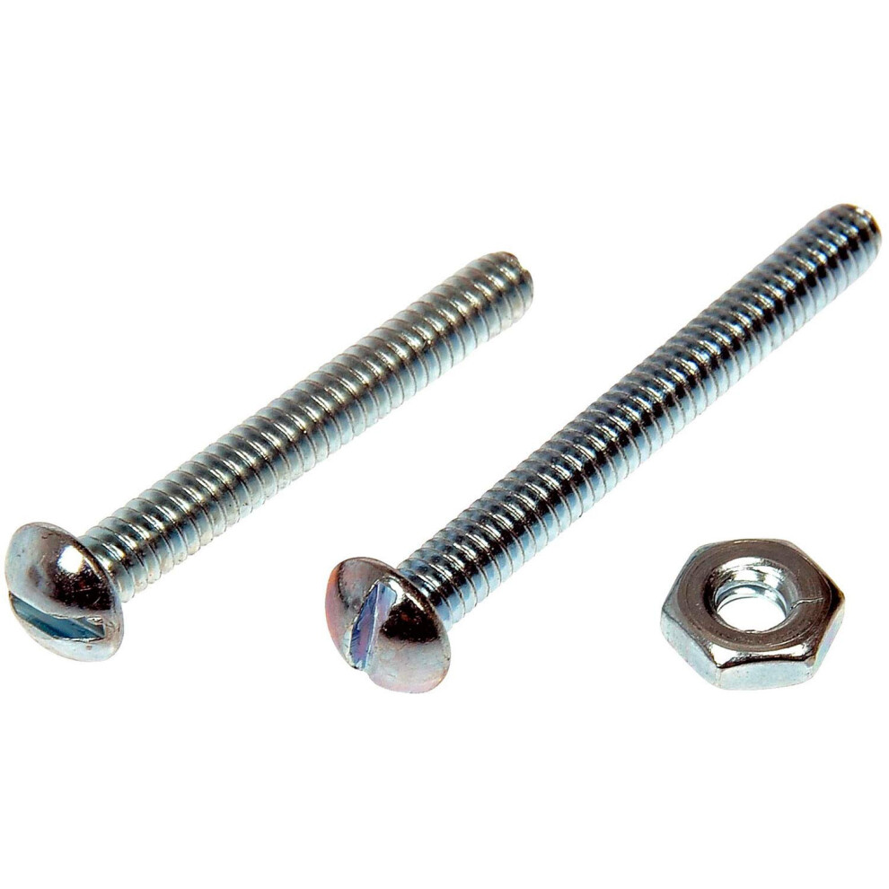 Dorman 784-604: Stove Bolt With Nuts - 3/16-24 In. X 1-1/2 In./1-3/4In. 019495048268