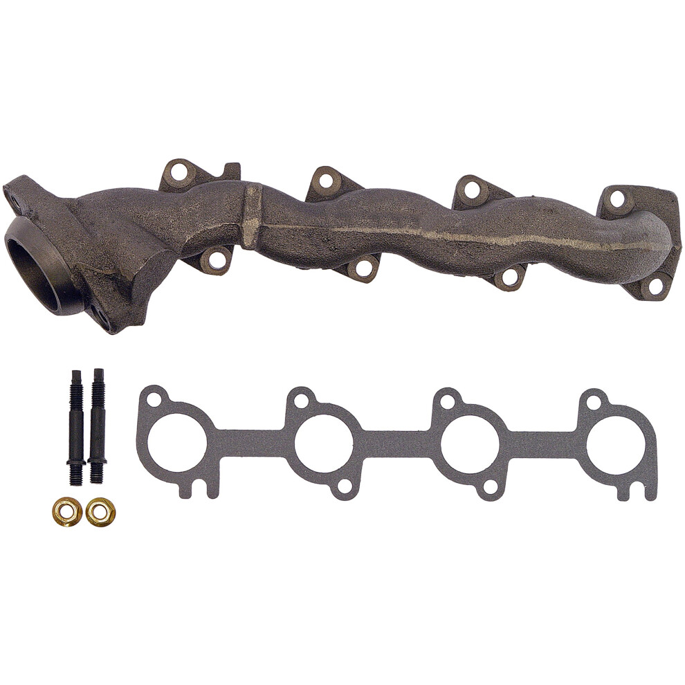 Dorman 674-398 Passenger Side Exhaust Manifold Kit - Includes Required Gaskets And Hardware Compatible With Select Ford / Lincoln Models 019495058809