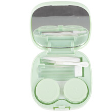 Conjunto De Porta-Lentes Armazenamento Maquiagem