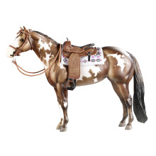 Breyer Traditional Cimarron Western Pleasure Sattel (Maßstab 1:9) 6,5"""" L x 7,875""H H