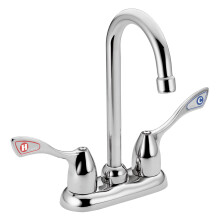 Moen 8938 M-Bition Commercial 2-grebs- eller spisekammerhane 1,5 gpm med vingegreb krom