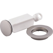 Moen 10709BN Tappo di scarico e sedile di ricambio per lavandino del bagno in nichel spazzolato