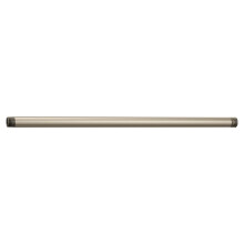 Moen Bras de douche de tte droit allong en nickel bross de 18 pouces 336651BN