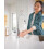 Moen Riley Chrome Motionsense Wave Sensor Touchless One Handle Pulldown Rubinetto da cucina con Power Clean 7402EW 2