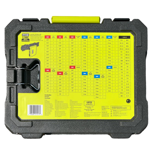 Ryobi RYOBI 156 PC Mechanics Set Socket Set SAE & Metric LINK Compatible 2