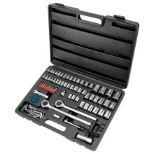 Performance Tool W1183 SAE/metrisch 85-delige doppenset (1/4 inch, 3/8 inch en 1/2 inch aandrijving) en inzetset