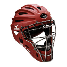 Mizuno Samurai noi Fastpitch Softball Catcher sisak 6 1/2-7 1/4 Cardinal mret