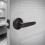 Design House 779140 Delavan Privacy Senge- og baded?rsgreb Mat Sort 5