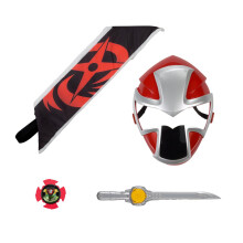 Power Rangers Ninja Steel Ranger Hero Set Piros akcifigura
