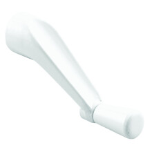 Prime-Line H 4106 Spline Sokkel h?ndsving Hvid Glat 360-graders betjening (enkeltpakke)
