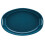 Rachael Ray Bubble in gres e panettiere ovale marrone da 4,5 quart blu marino 2