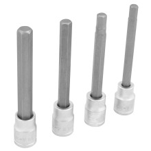 Performance Tool W86022 4-teiliges metrisches Bit-Set mit langem Bremssattel, 3/8-Zoll-Antrieb