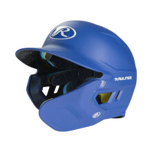 Rawlings | MACH ADJUST Casco da battuta con patta di estensione | Battente della mano destra | Junior (6 3/8"""" - 7 1/8"""") | Reale opaco