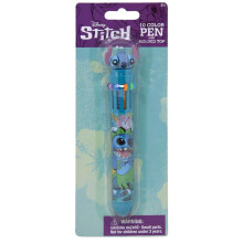 Bolνgrafo retrαctil multicolor Disney Stitch 10-1