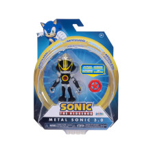 Sonic the Hedgehog 4-Zoll-Sonic 3.0-Actionfigur aus Metall mit Red Star-Zubehr. Ab 3 Jahren (Offiziell lizenziert von Sega)
