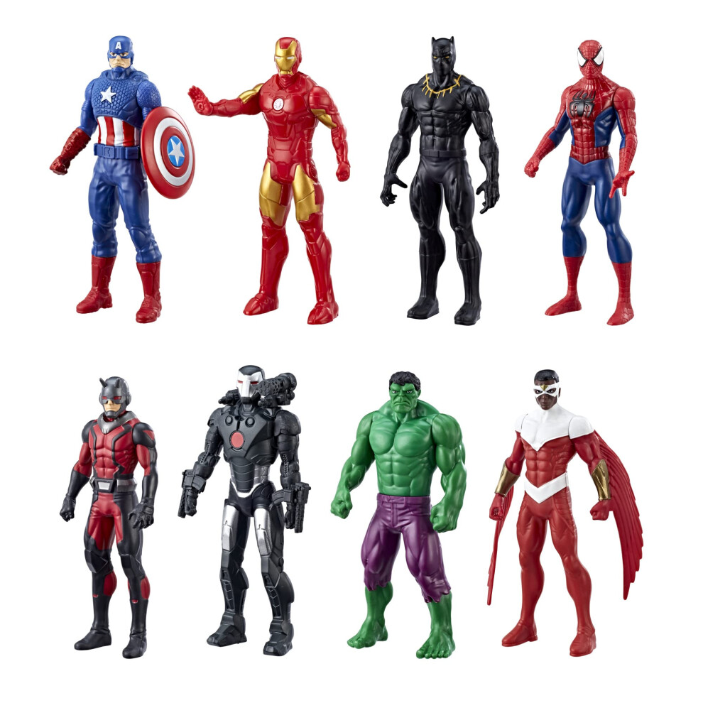 Marvel Avengers Ultimate Protectors Pack, 6-Inch-Scale, 8 Action Figures with - Image 2
