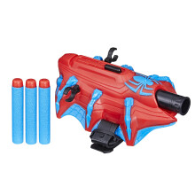 Marvel NERF Spider-Man Thwip-Tech Blaster Inkluderer 3 Dart Web Shooter Rolleleget?j til b?rn fra 5 ?r og opefter