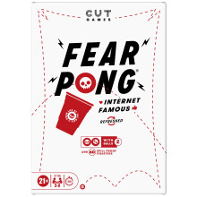 Fear Pong Adult Party Game od Cut | Internetove proslul extrmn pongov hra s divokmi odvahami | Vek 21+ | 2-8 hrcu | 30 minut