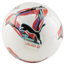 PUMA Unisex ORBITA LALIGA Mini Voetbal, PUMA Wit-Multicolor SS24, Mini