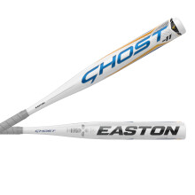 Easton | GHOST YOUTH Mazza da softball Fastpitch | -11 | 28"""" | Bianco/Oro