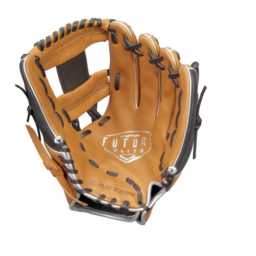 Easton | FUTURE ELITE Baseballhandschuh | 11"""" | Ich-Web | Linkswurf | Hellbraun/Schwarz 2