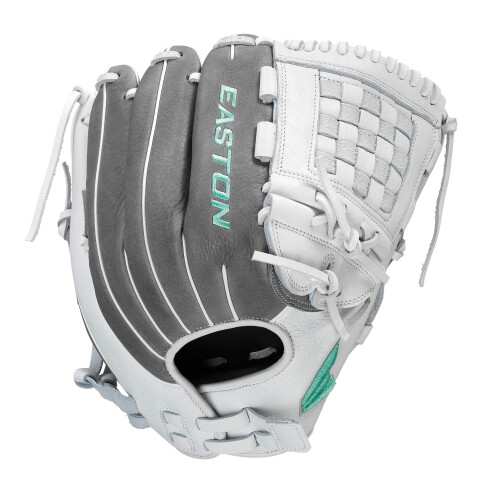 Easton | FUNDAMENTAL Fastpitch Softball Glove | 12"""" | LHT | Infield/Pitcher Pattern | Split Woven Web | FMFP12 2