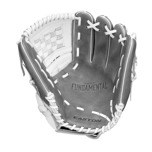 Easton | FUNDAMENTAL Fastpitch Softball Glove | 12"""" | LHT | Infield/Pitcher Pattern | Split Woven Web | FMFP12 1