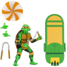 NECA Teenage Mutant Ninja Turtles: Turtles in Time - 7"""" Scale Action Figure - Michelangelo