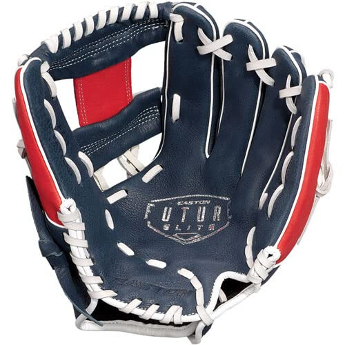 Easton | FUTURE ELITE Baseballhandschuh | 11"""" | Ich-Web | Linkswurf | Marine/Rot 1